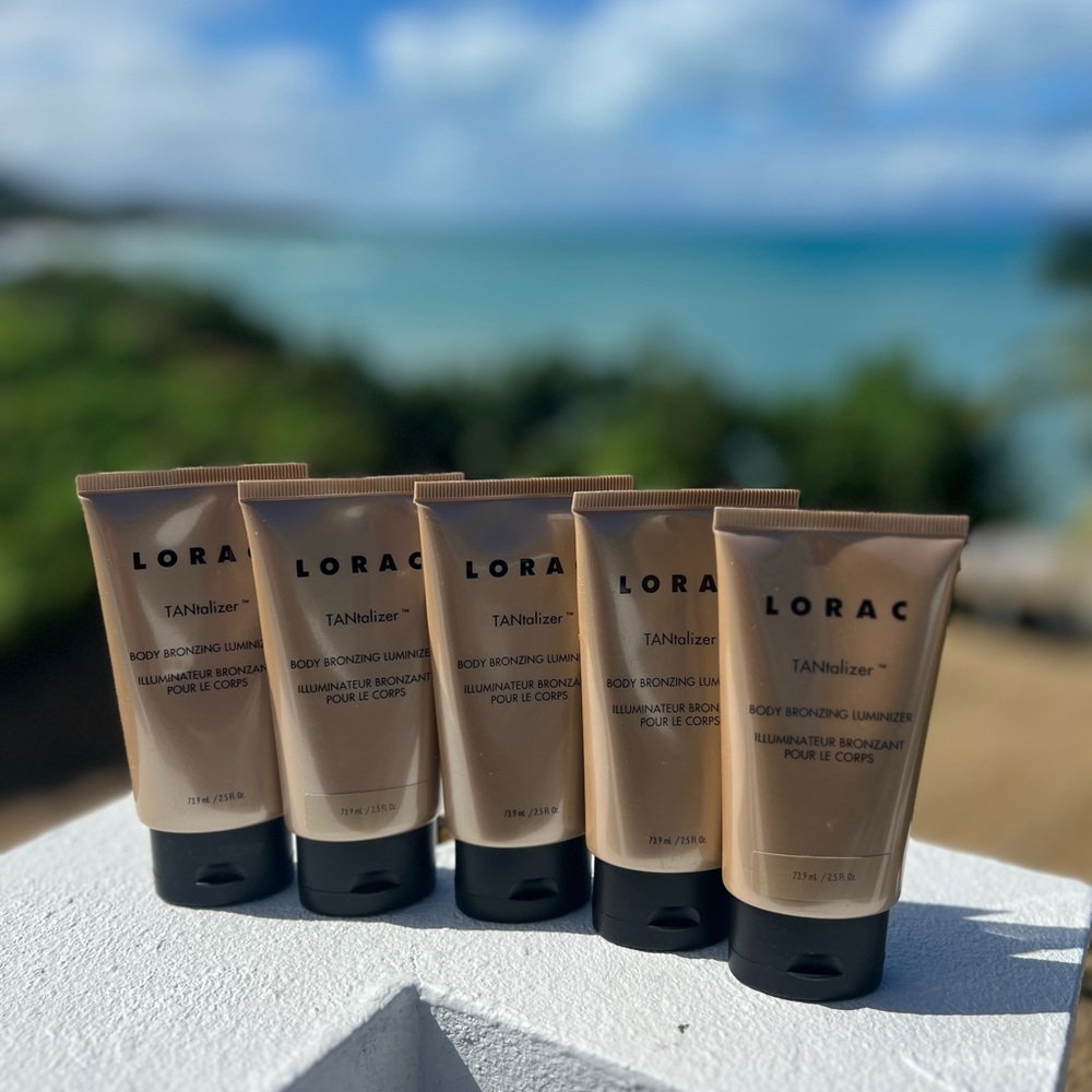 Lorac Tantalizer body bronzing luminizer